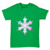 Multi-coloured Snowflake Baby Toddler T-Shirt