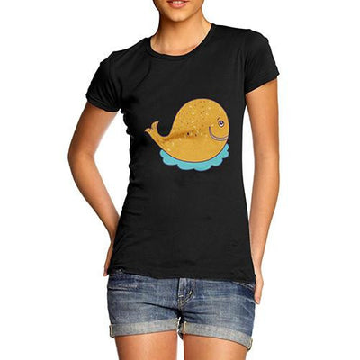 Women's Cartoon Whale Funny T-Shirt