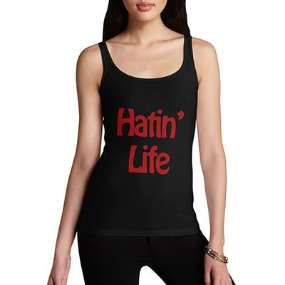 Women's Hating Life Graphic Tank Top