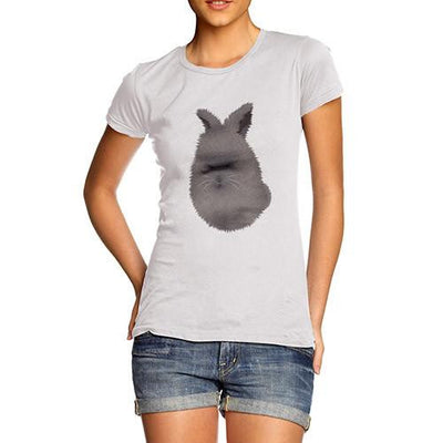 Women's Grumpy Bunny Funny Joke T-Shirt