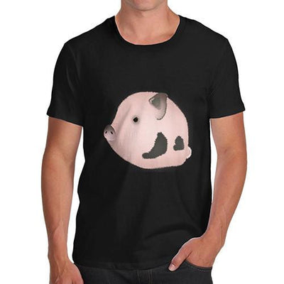 Men's Funny Grumpy Pig T-Shirt