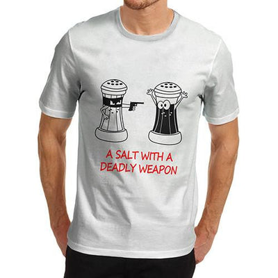 Mens A Salt With A Deadly Weapon T-Shirt