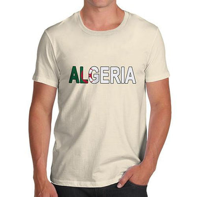 Men's Algeria Flag Football T-Shirt