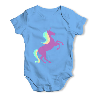 Unicorn Silhouette Baby Grow Bodysuit