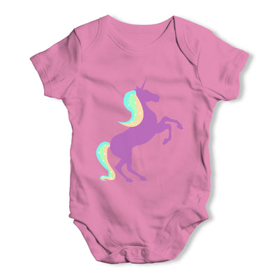 Unicorn Silhouette Baby Grow Bodysuit