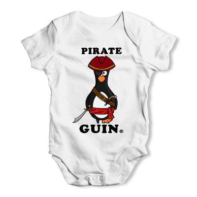 Pirate Guin The Penguin Baby Grow Bodysuit
