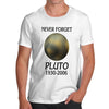 Mens Never Forget Pluto T-Shirt