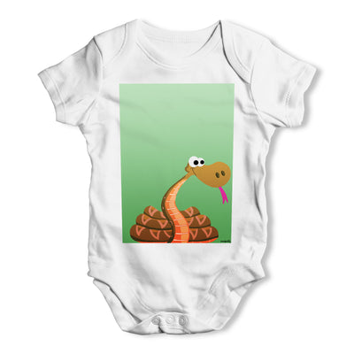 Coiled Up Snake Baby Grow Bodysuit
