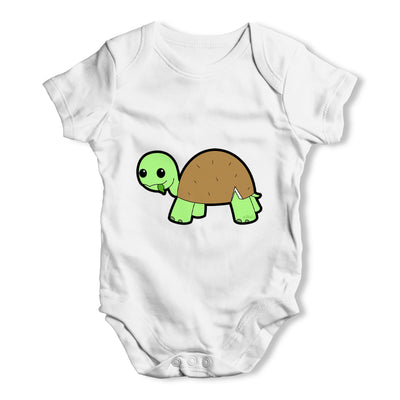 Cute Coconut Turtle Baby Grow Bodysuit