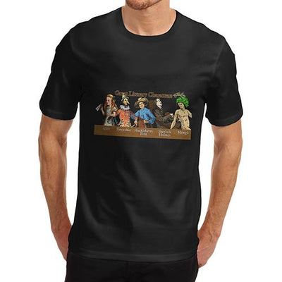 Men's Great Literary Characters T-Shirt