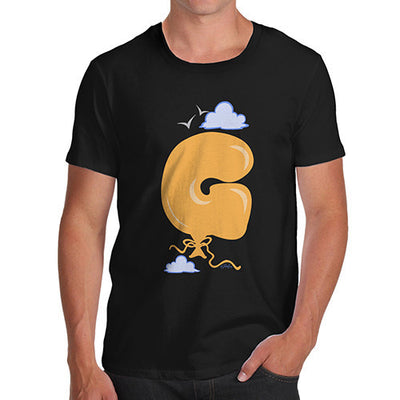 Men's Balloon Letter G T-Shirt