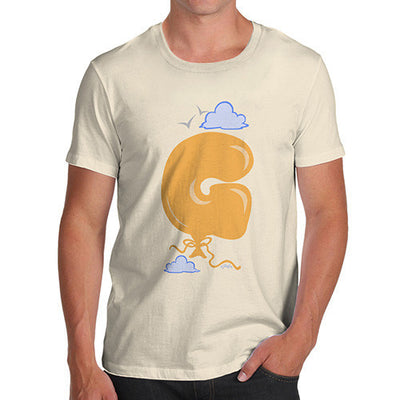Men's Balloon Letter G T-Shirt