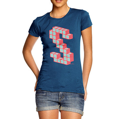 Women's Block Letter S T-Shirt