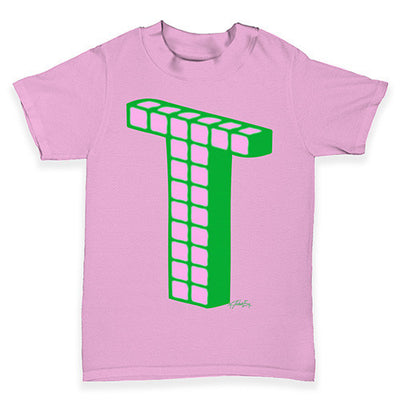 Alphabet Letter T Baby Toddler T-Shirt