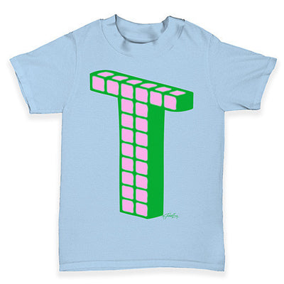 Alphabet Letter T Baby Toddler T-Shirt