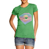 Women's Colorful Monogram Letter D T-Shirt