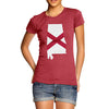 Women's USA States and Flags Alabama T-Shirt