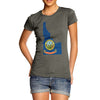 Women's USA States and Flags Idaho T-Shirt