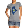 Women's USA States and Flags Maine T-Shirt