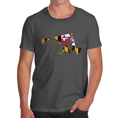 Men's USA States and Flags Maryland T-Shirt