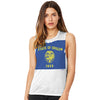 USA States and Flags Oregon Women's Flowy Scoop Muscle Tank