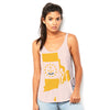 USA States and Flags Rhode Island Women's Flowy Side Slit Tank