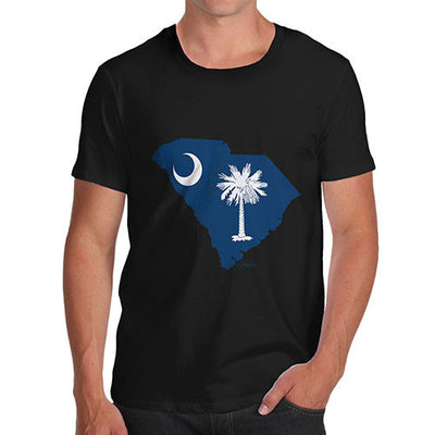 Men's USA States and Flags South Carolina T-Shirt