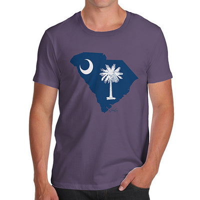 Men's USA States and Flags South Carolina T-Shirt