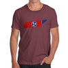 Men's USA States and Flags Tennessee T-Shirt