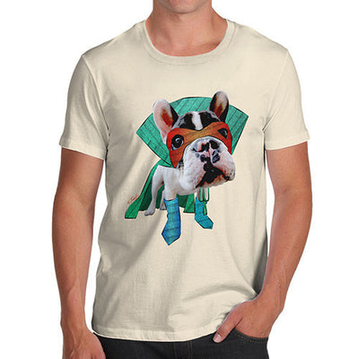 Men's Super Hero French Bulldog T-Shirt