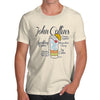 Men's John Collins Drink Recipe T-Shirt