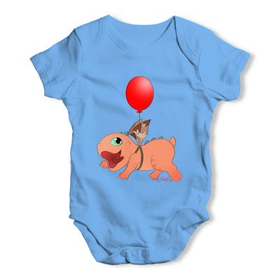 Dragon Balloon Flight Baby Grow Bodysuit