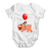 Dragon Balloon Flight Baby Grow Bodysuit