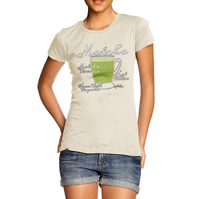 Women's Tea Recipe Matcha T-Shirt