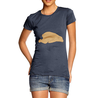 Women's Sleeping Silly Bear T-Shirt