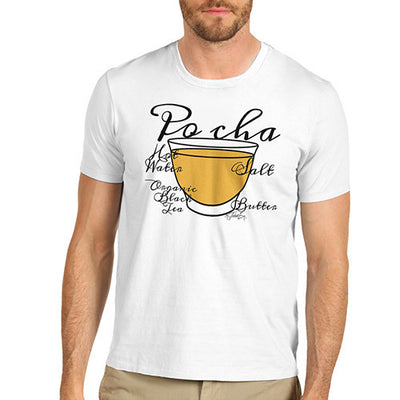 Men's Tea Recipe Po Cha T-Shirt