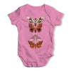 Butterflies And Moths Baby Grow Bodysuit
