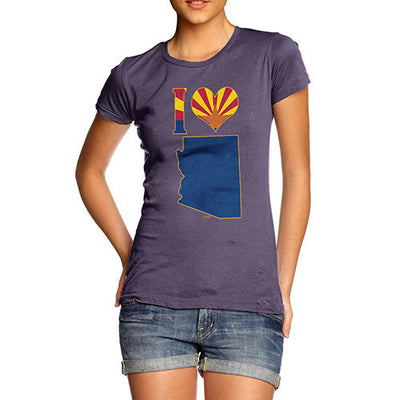 Women's I Love Arizona T-Shirt