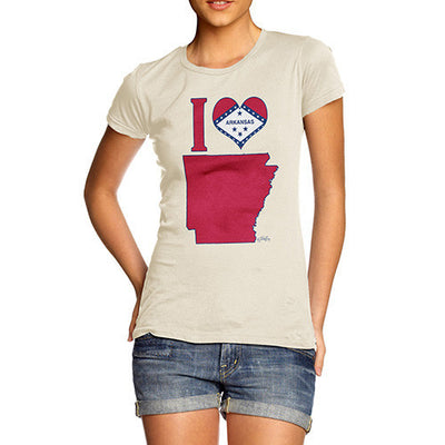 Women's I Love Arkansas T-Shirt