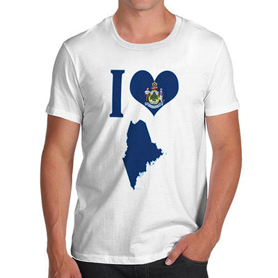 Men's I Love Maine T-Shirt
