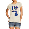 Women's I Love Michigan T-Shirt