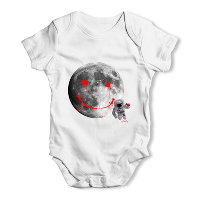Full Moon Graffiti Baby Grow Bodysuit