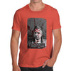 Men's Blood Splatter Mugshot T-Shirt