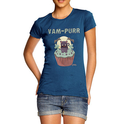 Women's Van Purr Cupcake T-Shirt