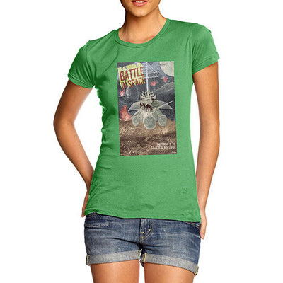 Women's Galactic Battle In Space T-Shirt
