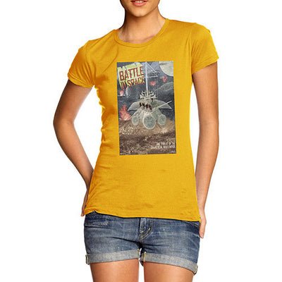 Women's Galactic Battle In Space T-Shirt