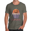 Men's Halloween Pumpkin Cupcake T-Shirt