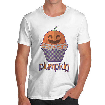 Men's Halloween Pumpkin Cupcake T-Shirt