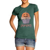 Women's Halloween Pumpkin Cupcake T-Shirt