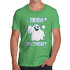 Men's Trick or Treat Spooky Ghost T-Shirt